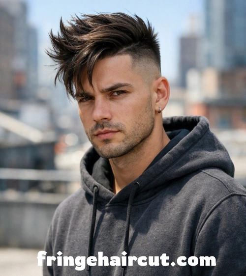 Textured Fringe Haircut: Trendy Styles Men Will Love 10 Disconnected Undercut