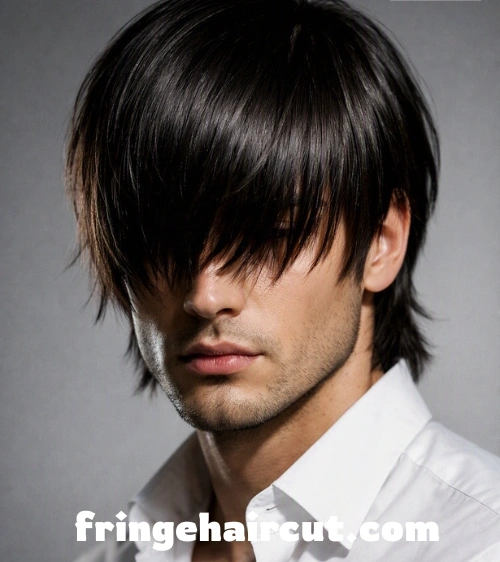Textured Fringe Haircut: Trendy Styles Men Will Love 7 Long Fringe