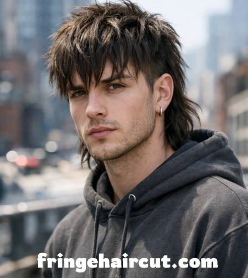Messy Fringe Haircut: Ultimate Stylish Looks You’ll Love 10 Messy Fringe Mullet