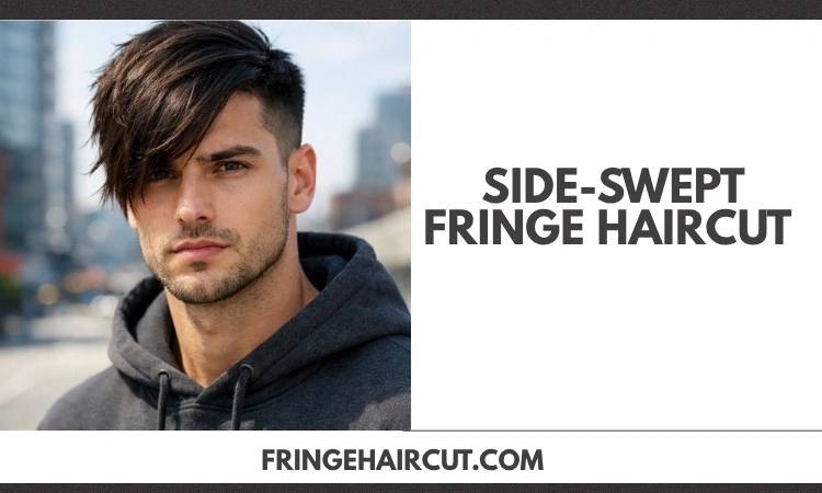 Side-Swept Fringe Haircut
