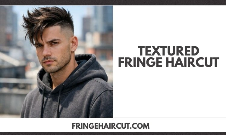 Textured Fringe Haircut: Trendy Styles Men Will Love 2 Textured Fringe Haircut